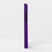 Modernes Monogramm Lila Case-Mate iPhone Hülle (Hinten/Links)