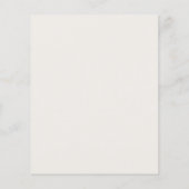Modernes Monogramm-Logo Bakery-Menü-QR Flyer (Hinten)