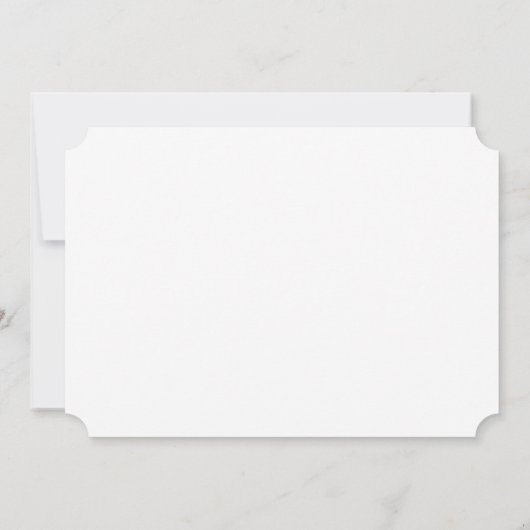 Modernes Monogramm Minimal Lilac Save the Date Lil (Rückseite)