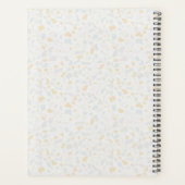 Modernes Monogramm mit luxuriösem Skripttyp | Terr Planer (Rückseite)