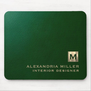 Modernes Monogramm Mousepad