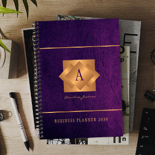 Modernes Monogramm-Namensskript für 2026 Planer