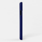 Modernes Monogramm Navy Blue Case-Mate iPhone Hülle (Hinten/Rechts)