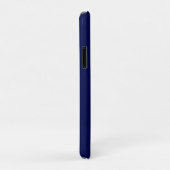 Modernes Monogramm Navy Blue Case-Mate iPhone Hülle (Hinten/Rechts)