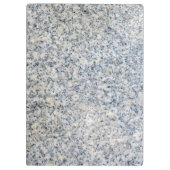 Modernes Monogramm Personalisiert-Granit und Gold Klemmbrett (Rückseite)