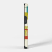 Modernes Monogramm Personalisiertes Retro iPhone Hülle (Rechte Seite)