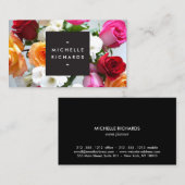 MODERNES MOTIF FÜR VERANSTALTUNGSPLÄNDER VISITENKARTE (Vorne/Hinten)