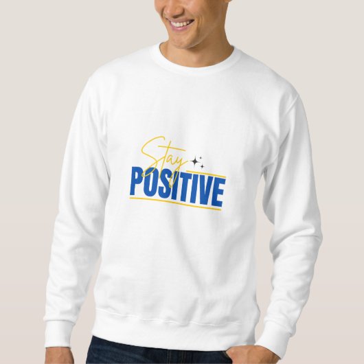Modernes Motivierend Angebot Sweatshirt (Vorderseite)