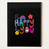 Modernes Motivierend, seien Sie glücklich, wenn Si Planer (Rückseite)