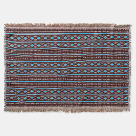 Modernes Mudcloth-Pattern-Keule Decke