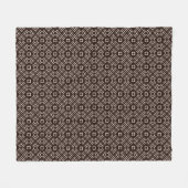 Modernes Mudcloth Tribal Fleece Blanket (Vorderseite (Horizontal))