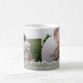 Modernes Multi-Foto-Mama, das niedliche Herzgesche Kaffeetasse (Mittel)
