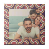 Modernes Muster 1 des mittleren Jahrhunderts Fliese (Vorderseite)