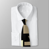 Modernes Muster Abstrakter geometrischer grafische Krawatte (Gebunden)