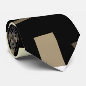 Modernes Muster Abstrakter geometrischer grafische Krawatte (Gerollt)