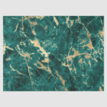 Modernes Muster aus Aquamarin- und Goldmarmor