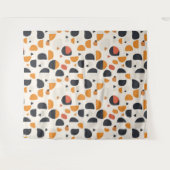 Modernes Muster aus dem Mittelalter Wandteppich (Vorderseite (Horizontal))