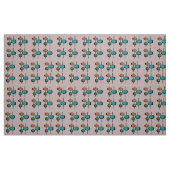 Modernes Muster aus der Mitte des Jahrhunderts, ro Stoff (Fat Quarter (45,7 x 55,9 cm))