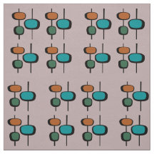 Modernes Muster aus der Mitte des Jahrhunderts, ro