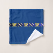 Modernes Muster Badhandtuch Set (Waschlappen)