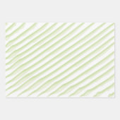 Modernes Muster Botanische Weihnachtswasserfarbe Geschenkpapier Set (Vorderseite 3)