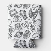 Modernes Muster der Anatomie der Biowissenschaft Dosenkühler (Rückseite)