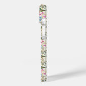 Modernes Muster der Aquarellfarben-Blume Case-Mate iPhone Hülle (Rückseite / Links)