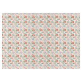 Modernes Muster der Aquarellfarben-Blume Tischdecke (Vorderseite (Horizontal))