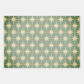 Modernes Muster der atomaren Sternexplosion im Mit Geschenkpapier Set (Vorderseite)