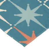 Modernes Muster der atomaren Sternexplosion Mitte Tischdecke (Schrägansicht)