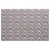 Modernes Muster der Lippenstift-LippenB&W Stoff (Fat Quarter (45,7 x 55,9 cm))