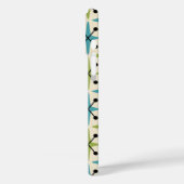 Modernes Muster der Sternexplosion Mitte des Jahrh Case-Mate iPhone Hülle (Rückseite / Links)