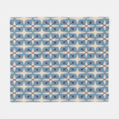 Modernes Muster der Sternexplosion Mitte des Jahrh Fleecedecke (Vorderseite (Horizontal))