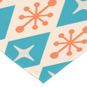Modernes Muster der Sternexplosion Mitte des Jahrh Kurzer Tischläufer (Ecke)