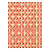 Modernes Muster der Sternexplosion Mitte des Jahrh Tischdecke (Vorderseite)