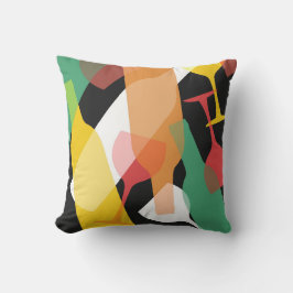 Modernes Muster der Weinflaschen Kissen Kissen