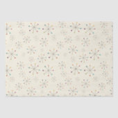 Modernes Muster des Atomzeitalters Mitte des Jahrh Seidenpapier (Vorderseite)