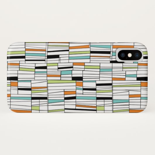 Modernes Muster des Mittelalters Case-Mate iPhone Hülle (Rückseite (Horizontal))