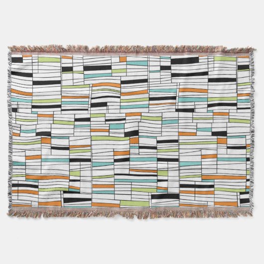 Modernes Muster des Mittelalters Decke (Vorderseite)