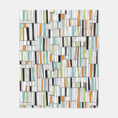 Modernes Muster des Mittelalters Fleecedecke (Vorderseite)