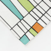 Modernes Muster des Mittelalters Fleecedecke (Ecke)