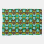 Modernes Muster des Mittelalters Geschirrtuch (Horizontal)