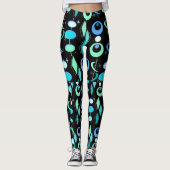 Modernes Muster des Mittelalters Leggings (Vorderseite)