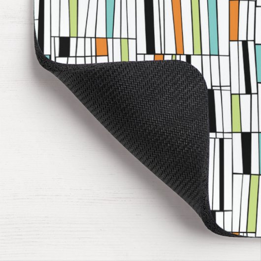 Modernes Muster des Mittelalters Mousepad (Ecke)