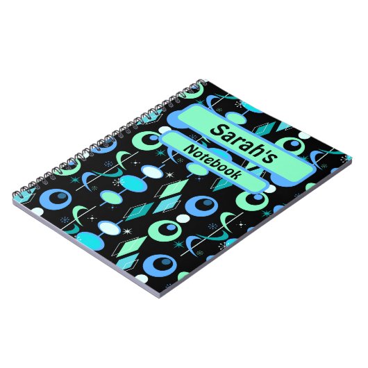 Modernes Muster des Mittelalters Notizblock (Linke Seite)