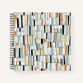 Modernes Muster des Mittelalters Notizblock (Vorderseite)