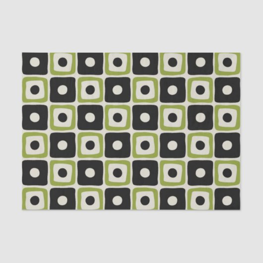 Modernes Muster des Mittelalters Seidenpapier (Vorderseite)