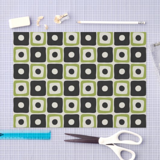 Modernes Muster des Mittelalters Seidenpapier (Handwerk)