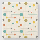 Modernes Muster des Mittelalters Steinuntersetzer (Vorderseite)