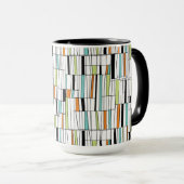 Modernes Muster des Mittelalters Tasse (VorderseiteRechts)